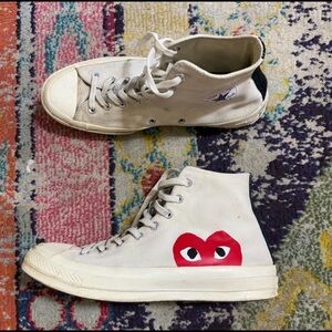 High-top CDG’S X CONVERSE